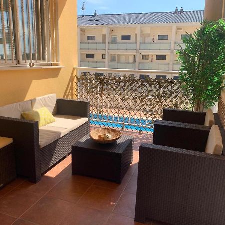 Apto Con Piscina En La Playa Cerca De Vlc Con Ac Puzol Ngoại thất bức ảnh