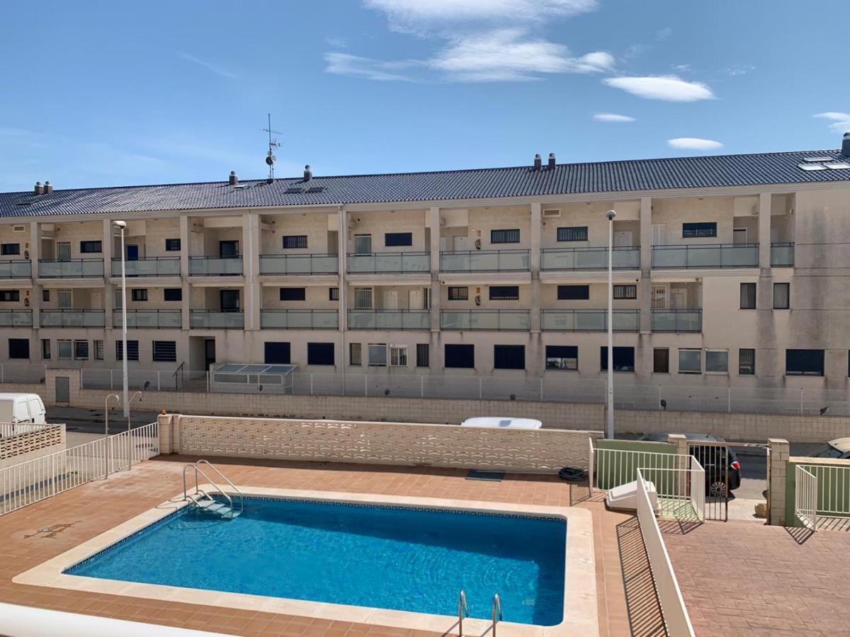 Apto Con Piscina En La Playa Cerca De Vlc Con Ac Puzol Ngoại thất bức ảnh