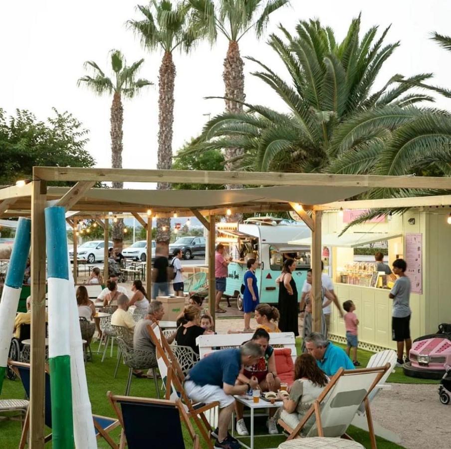 Apto Con Piscina En La Playa Cerca De Vlc Con Ac Puzol Ngoại thất bức ảnh